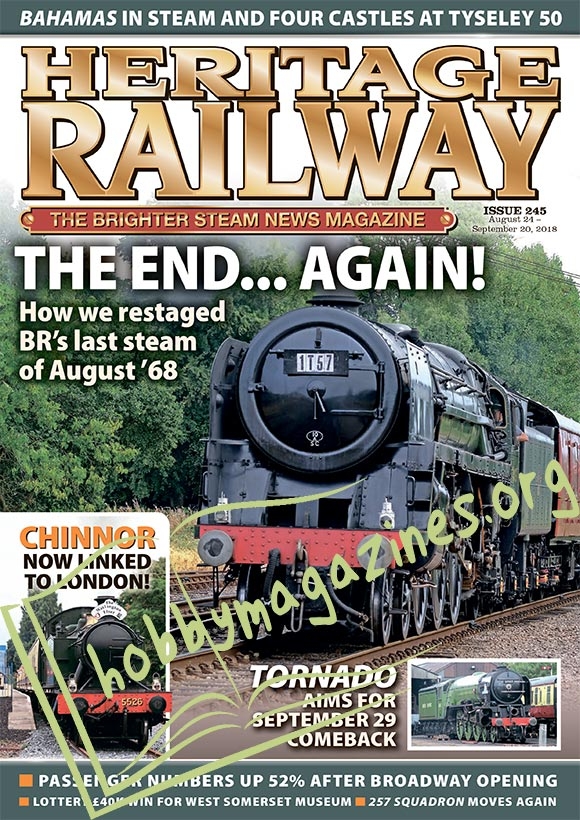 Heritage Railway 245 August 24-September 20,2018