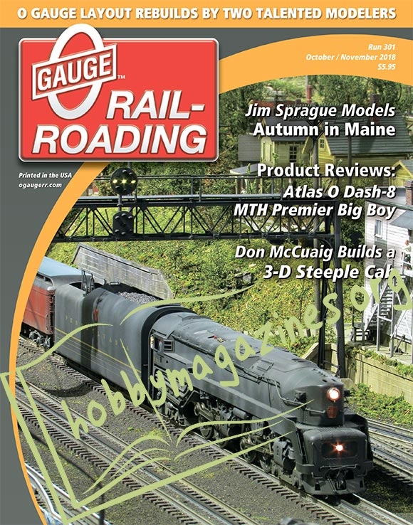 0 Gauge Railroading - October/November 2018