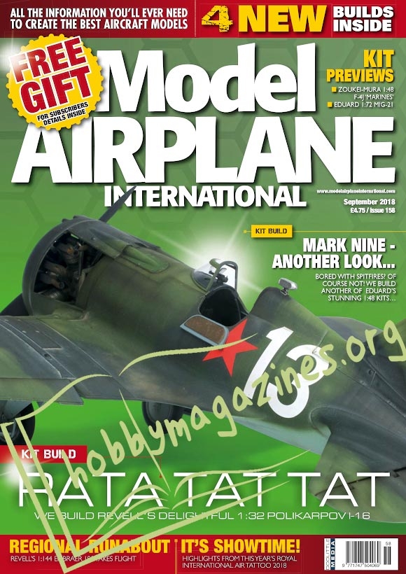 Model Airplane International 158 – September 2018