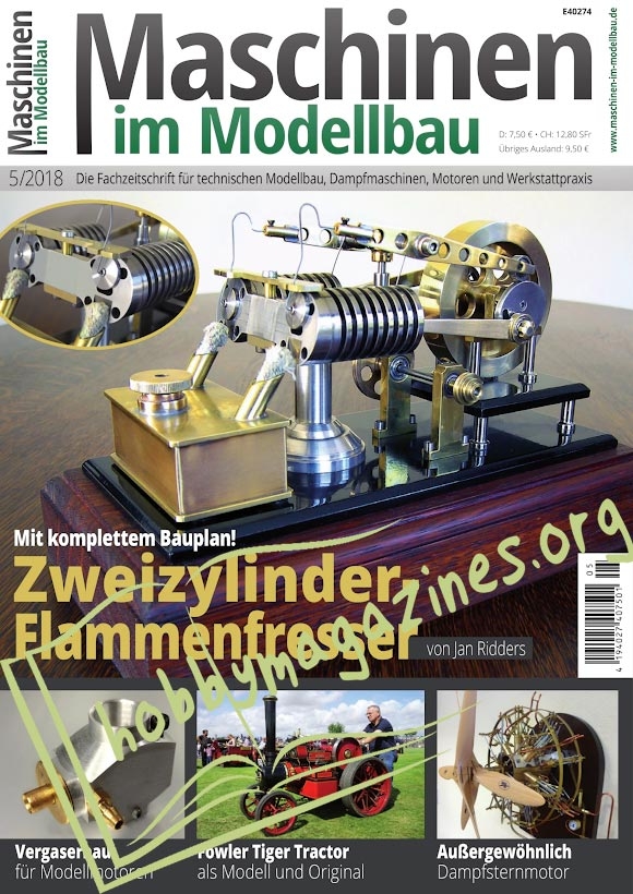 Maschinen im Modellbau 2018-05