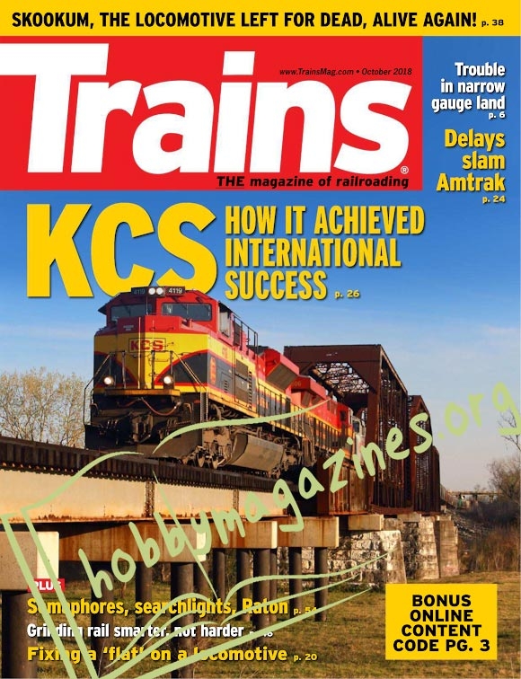 Trains - October 2018