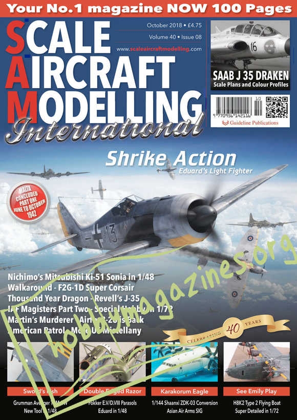Scale Aircraft Modelling - October 2018