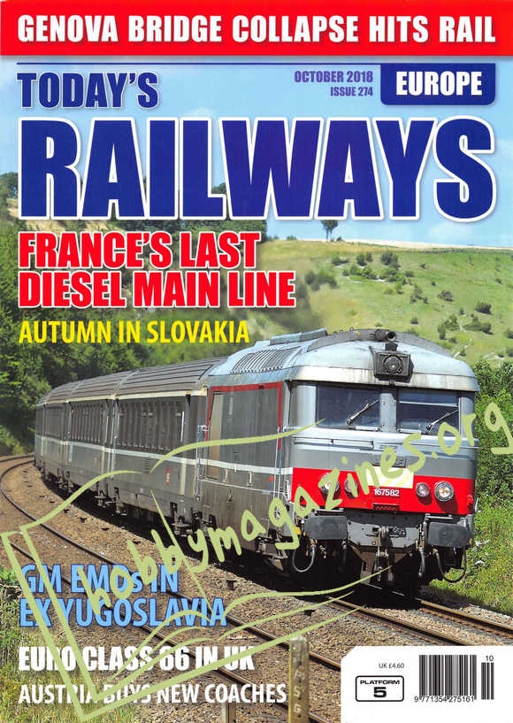 Today's Railways Europe - October 2018