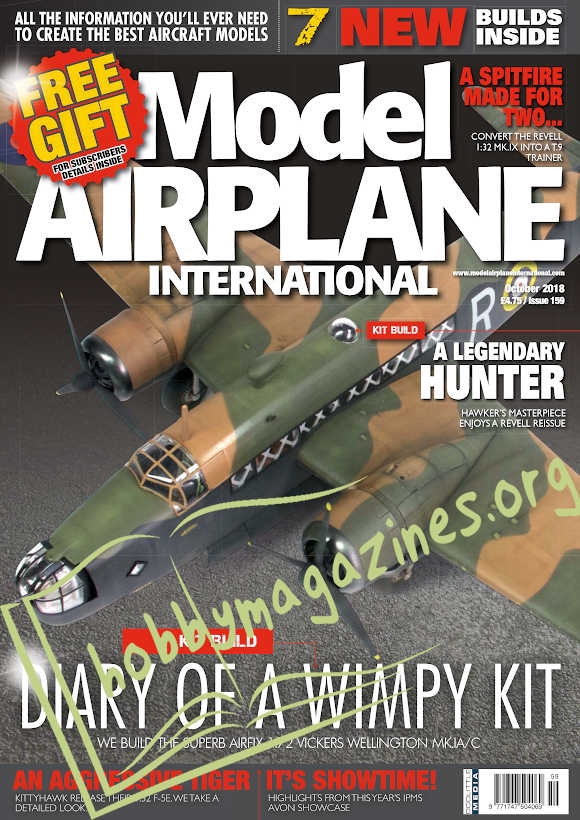 Model Airplane International 159 – October 2018