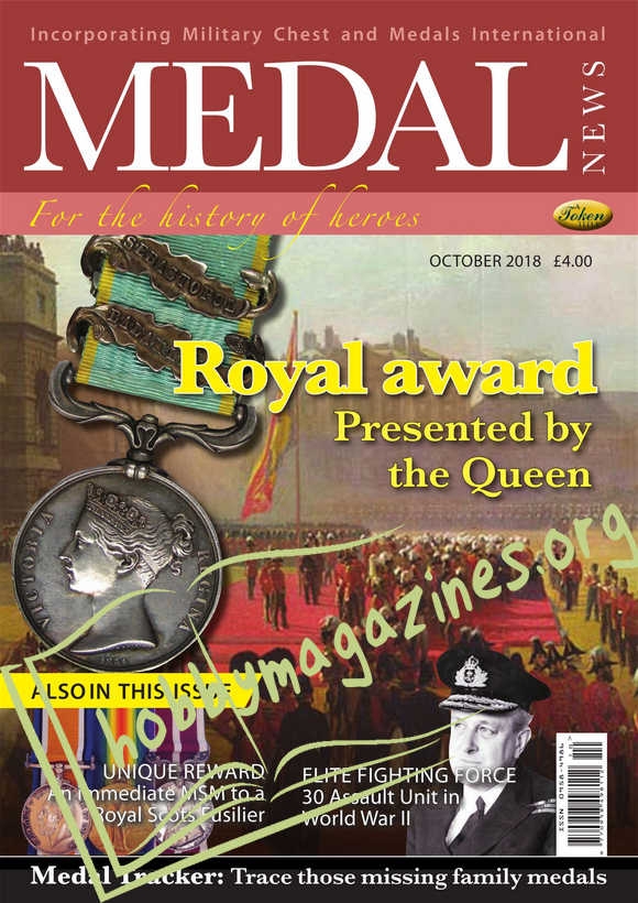 Medal News - October 2018