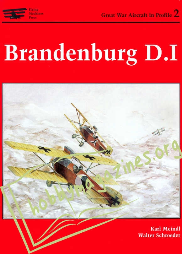 Great War Aircraft In Profile 2 - Brandenburg D.I