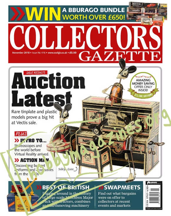 Collectors Gazette – November 2018