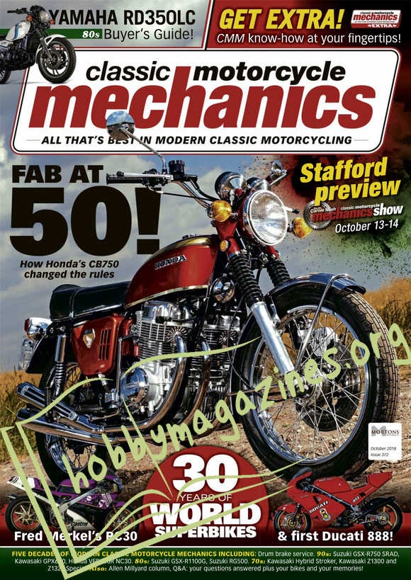 Classic Motorcycle Mechanics - October 2018