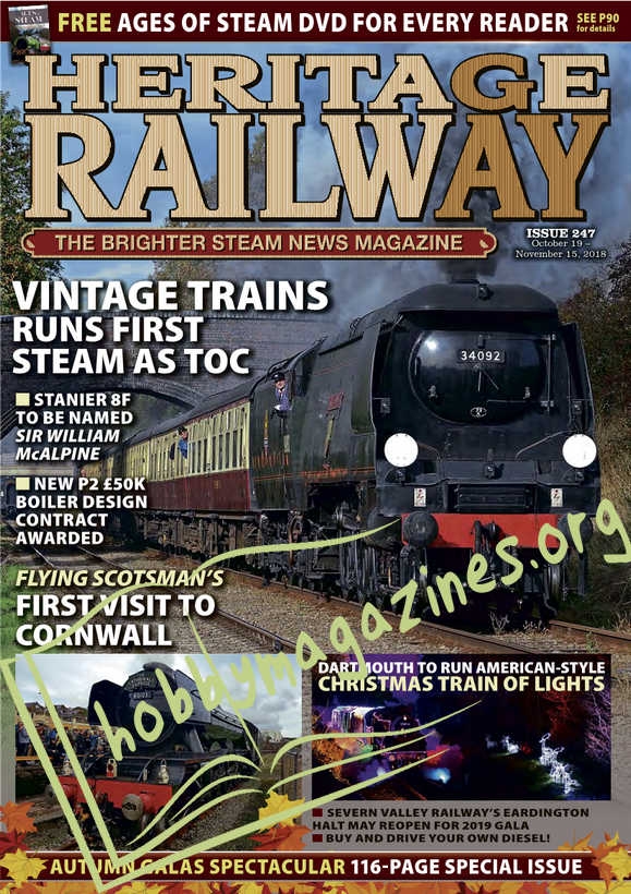 Heritage Railway 247 – October 19, 2018