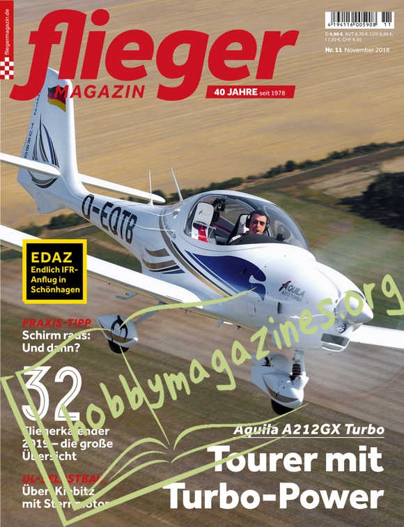 Fliegermagazin - November 2018