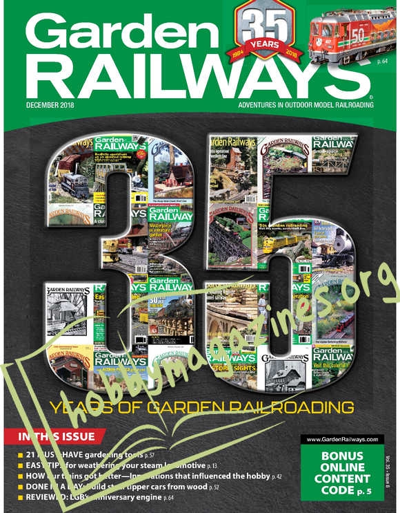 Garden Railways – December 2018