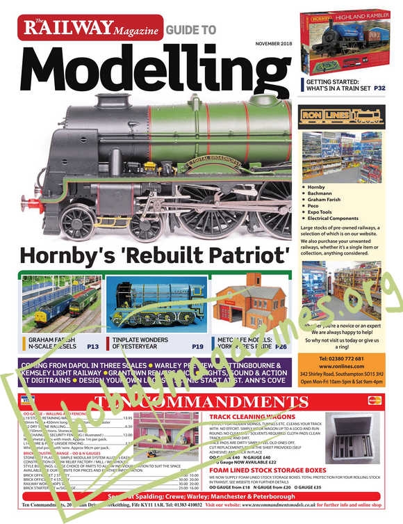 The Railway Magazine Guide to Modelling - November 2018