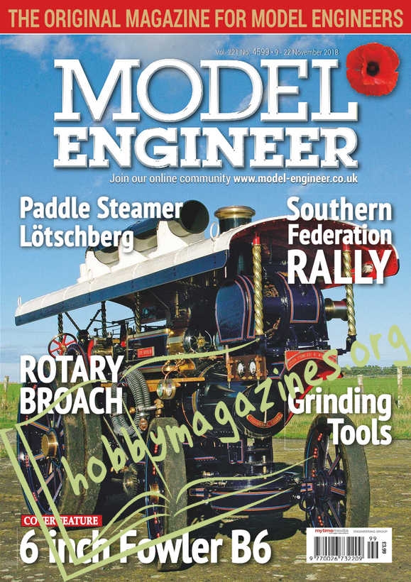 Model Engineer 4599 – 09 November 2018