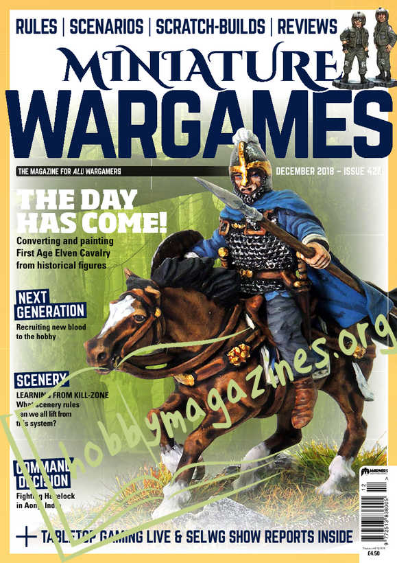 Miniature Wargames – December 2018