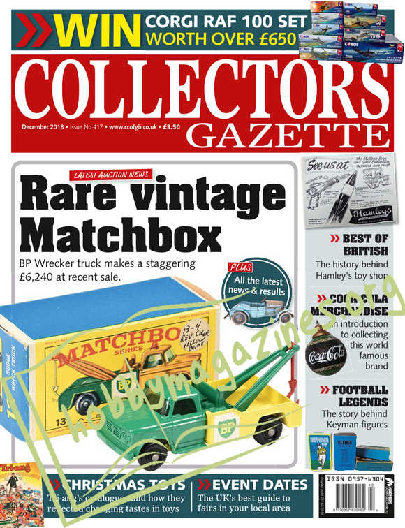 Collectors Gazette – December 2018