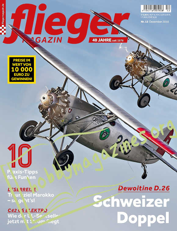 Fliegermagazin – Dezember 2018