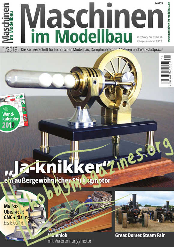 Maschinen im Modellbau 2019-01