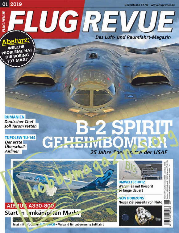 Flug Revue - Januar 2019