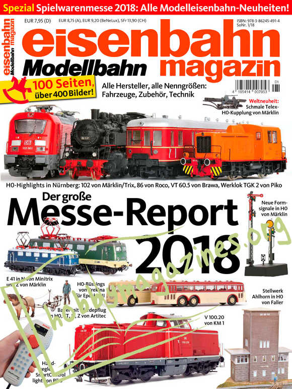 Eisenbahn Magazin Spezial Spielwarenmesse 2018