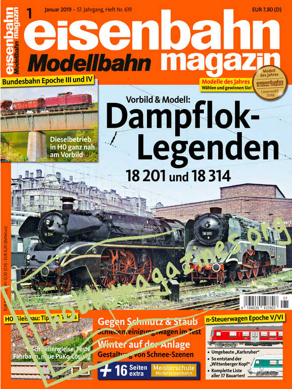 Eisenbahn Magazin - Januar 2019