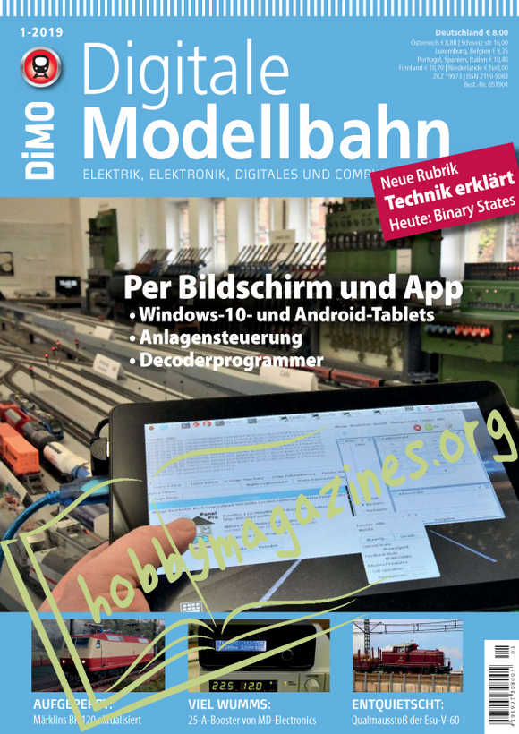 Digitale Modellbahn 2019-01