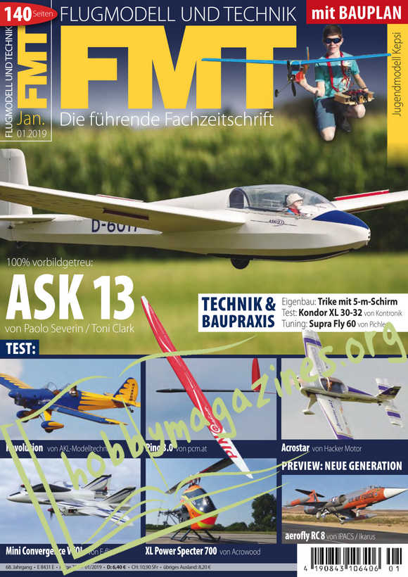 Flugmodell und Technik - Januar 2019