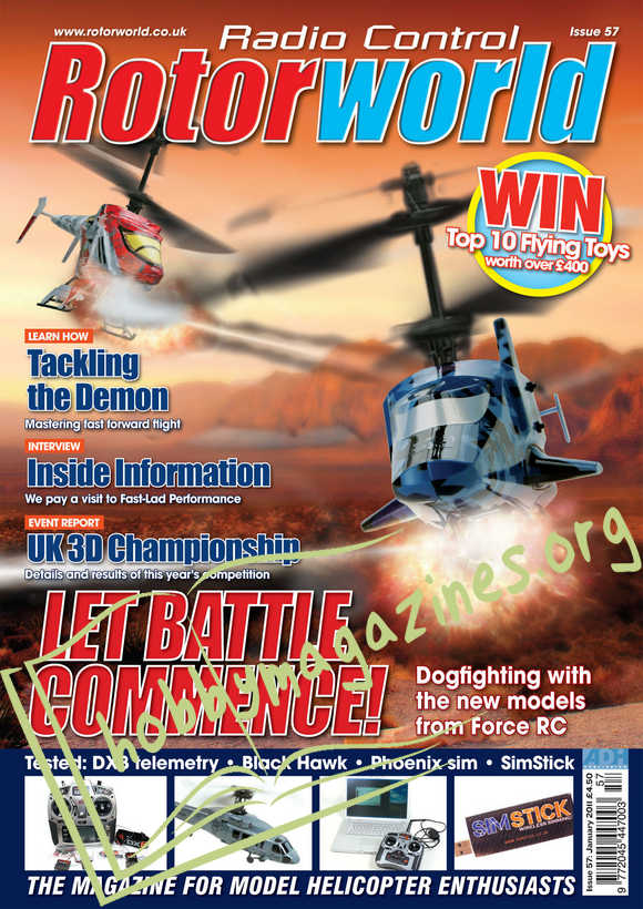 Radio Control Rotor World - January 2011