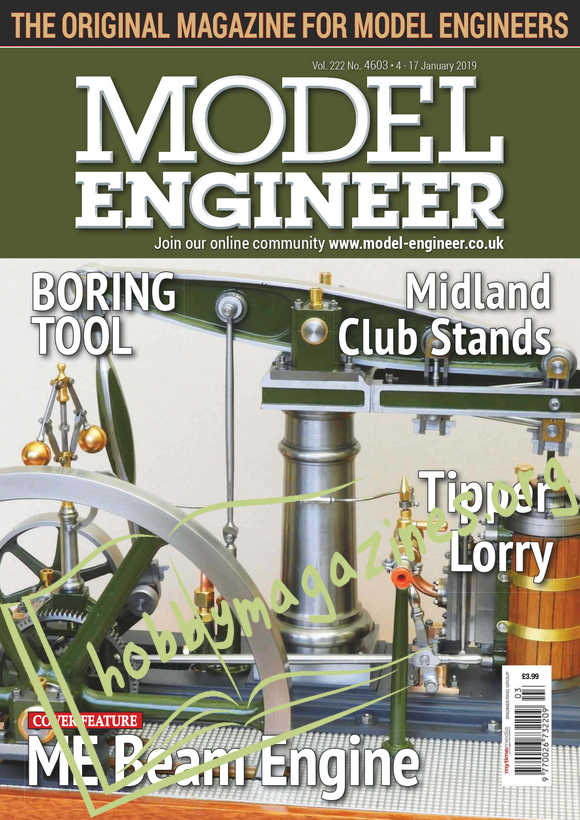 Model Engineer 4603 – 09 January 2019