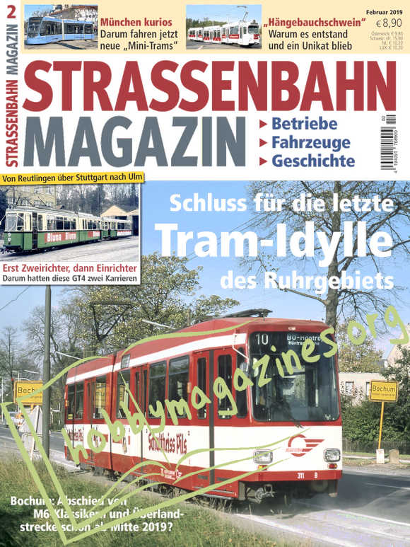 Strassenbahn Magazin - Februar 2019
