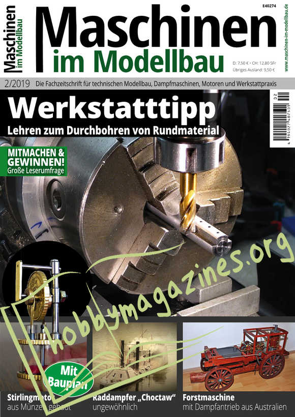 Maschinen im Modellbau - Februar 2019
