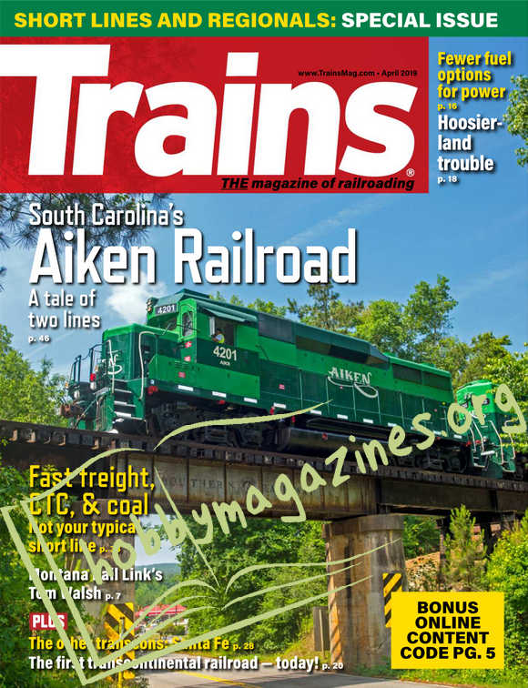 Trains - April 2019