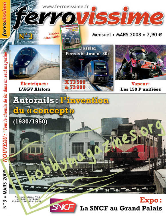 Ferrovissime 03 - Mars 2008