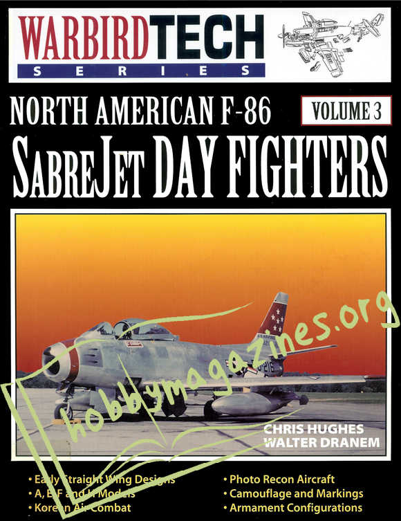 Warbird Tech 003 : North American F-86 Sabre Jet Day Fighters