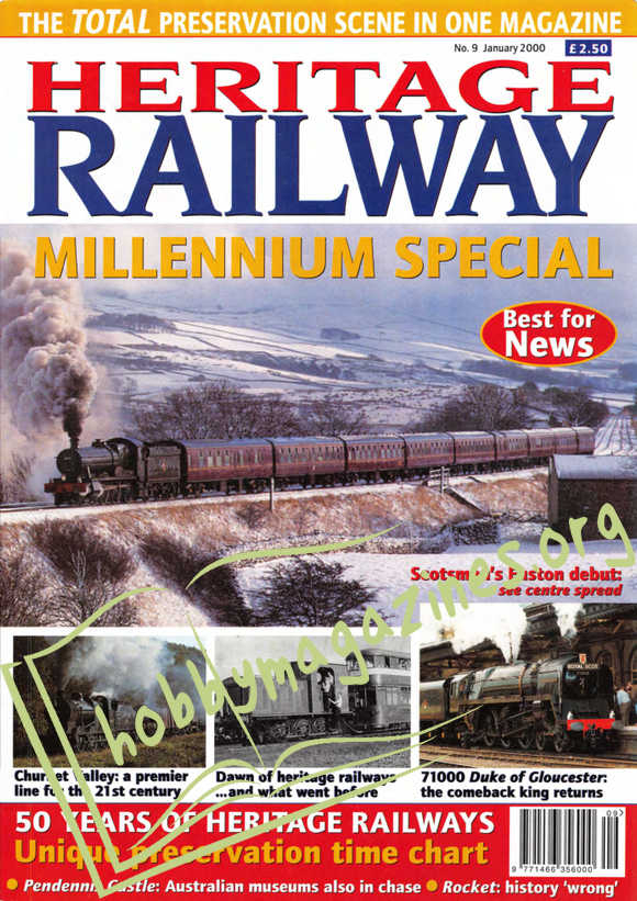 Heritage Railway Issue 009 - January 2000