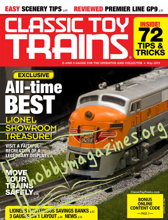 Classic Toy Trains - May 2019