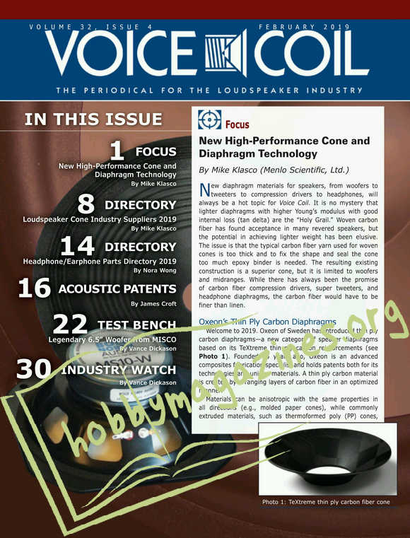 Voice Coil - February 2019