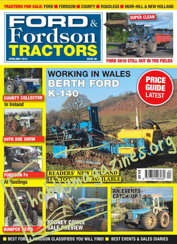 Ford & Fordson Tractors - April-May 2019
