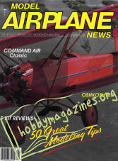 Model Airplane News - January 1986