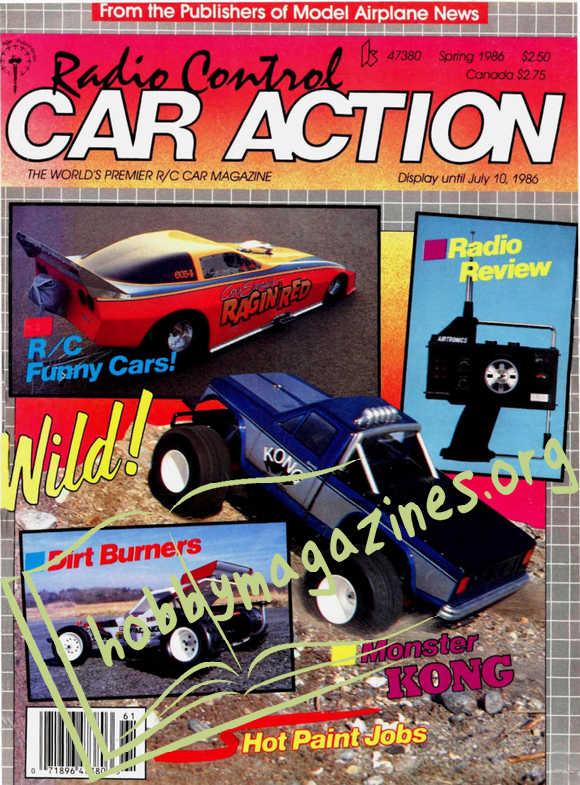 Radio Control Car Action - Spring 1986