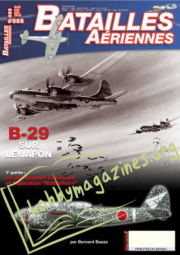 Batailles Aeriennes 88 - Avril-Mai-Juin 2019