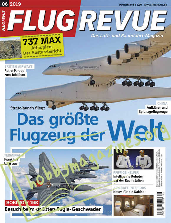 Flug Revue - Juni 2019