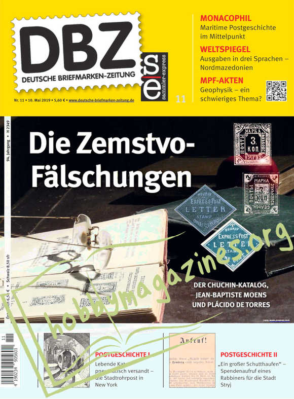 Deutsche Briefmarken-Zeitung 2019-11
