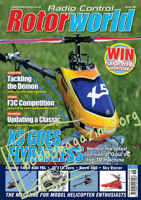 Radio Control Rotor World Issue 58 - February 2011