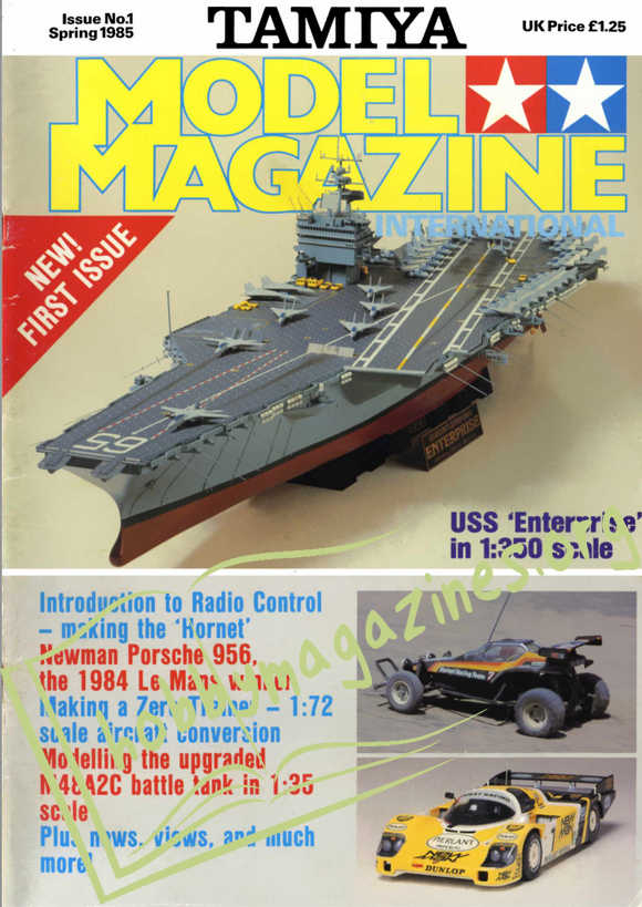 Tamiya Model Magazine International Issue 1 - Spring 1985 