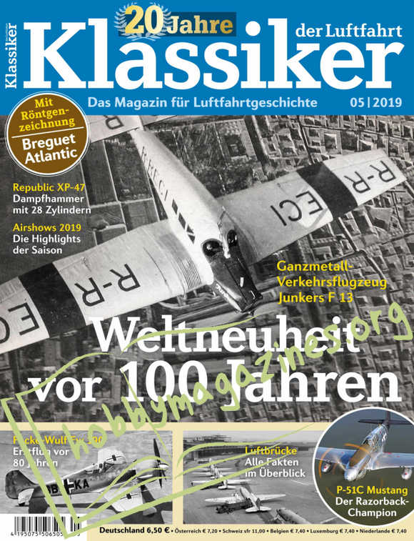 Klassiker der Luftfahrt 2019-05