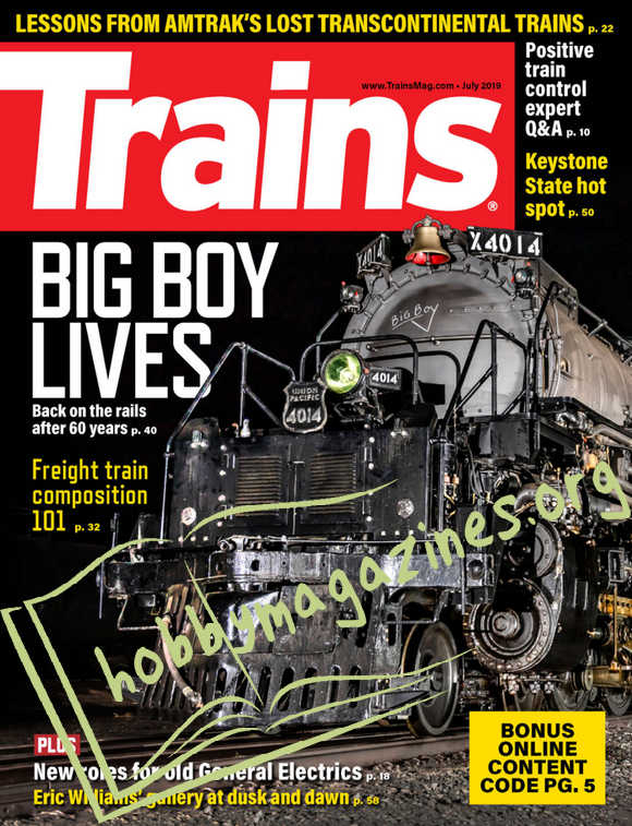 Trains - July 2019