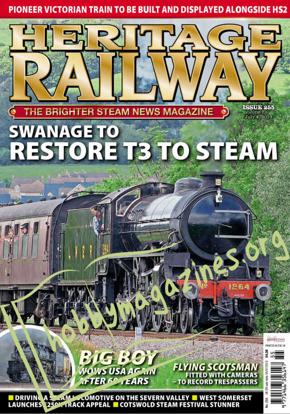 Heritage Railway Issue 255 - 7 June 2019