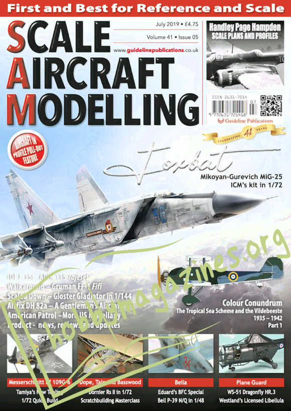 Scale Aircraft Modelling - July 2019