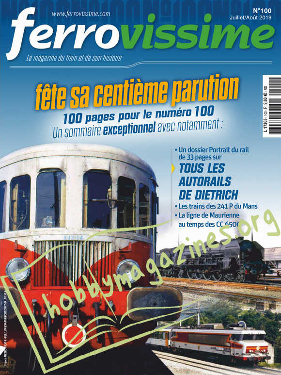 Ferrovissime Issue 100 - Juillet/Aout 2019