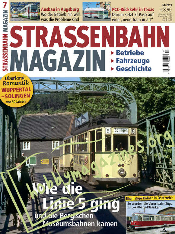 Strassenbahn Magazin 2019-07 